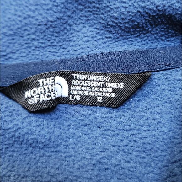 The North Face Kids Glacier Full Zip Fleece Hoodie Jacket - Picture 2 of 6